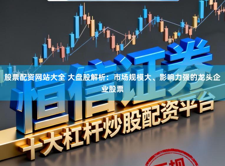 股票配资网站大全 大盘股解析：市场规模大、影响力强的龙头企业股票