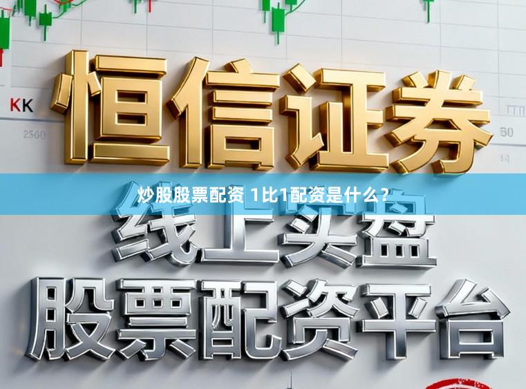 炒股股票配资 1比1配资是什么?